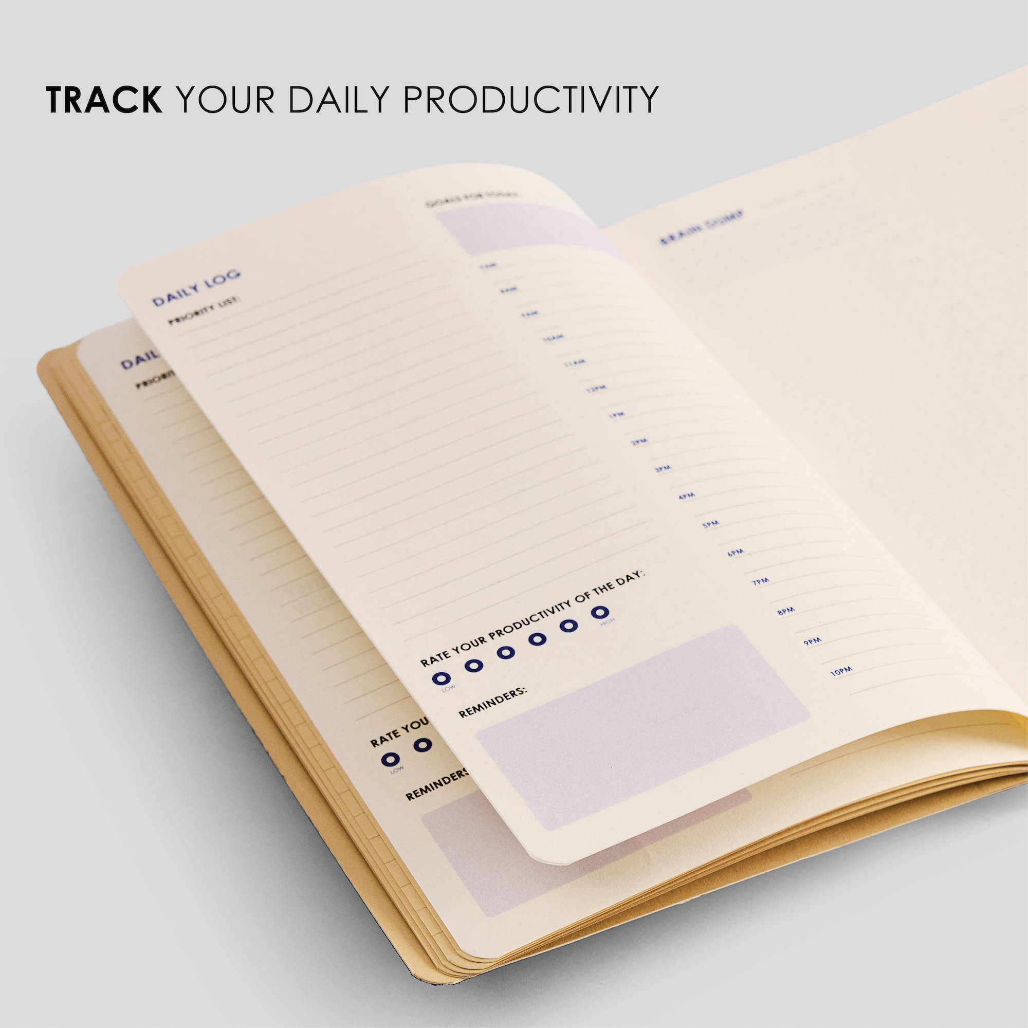 Productivity Journal Example 12 Week Productivity Journal - A5 Size – myPAPERCLIP India