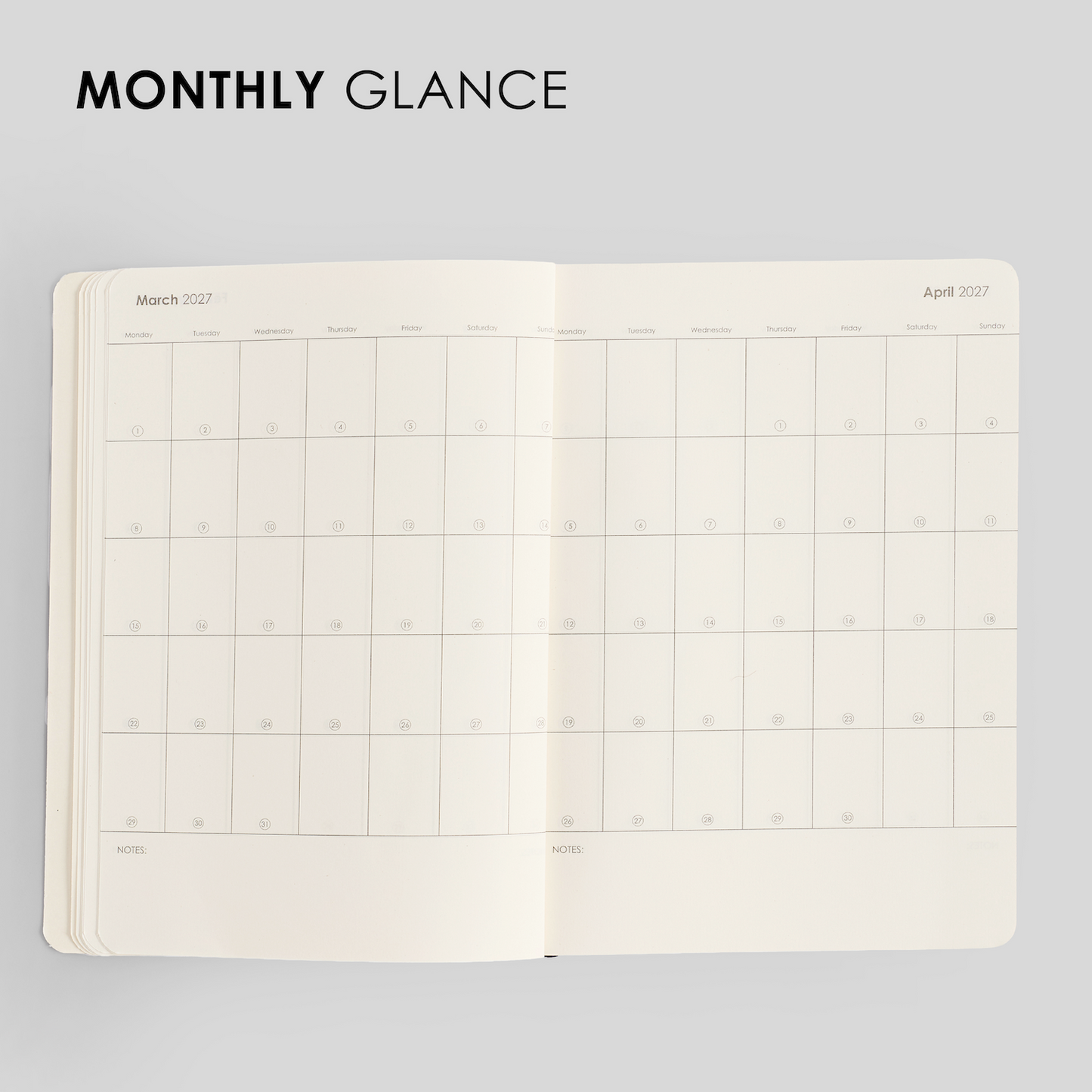 2027 WEEKLY PLANNER - R2