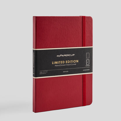 Limited Edition Notebook (Hard Cover) - A5 (With Back Pocket)