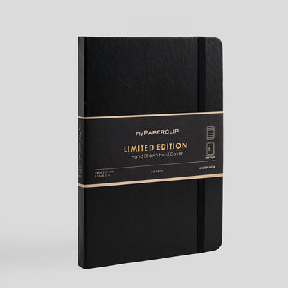 Limited Edition Notebook (Hard Cover) - A5 (With Back Pocket)