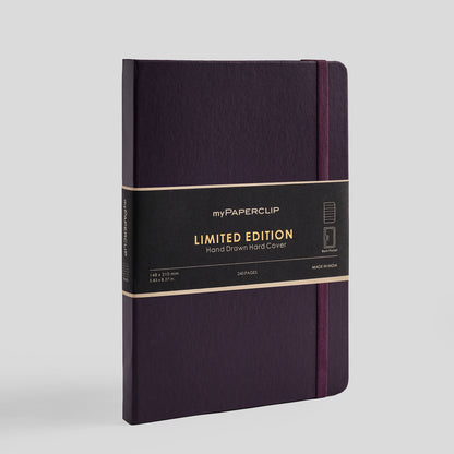 Limited Edition Notebook (Hard Cover) - A5 (With Back Pocket)