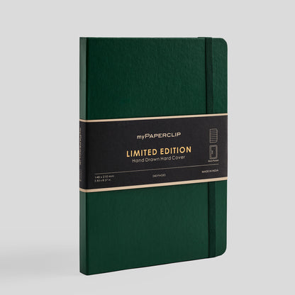 Limited Edition Notebook (Hard Cover) - A5 (With Back Pocket)