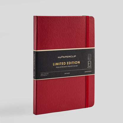 Limited Edition Notebook (Hard Cover) - A5 (With Back Pocket)