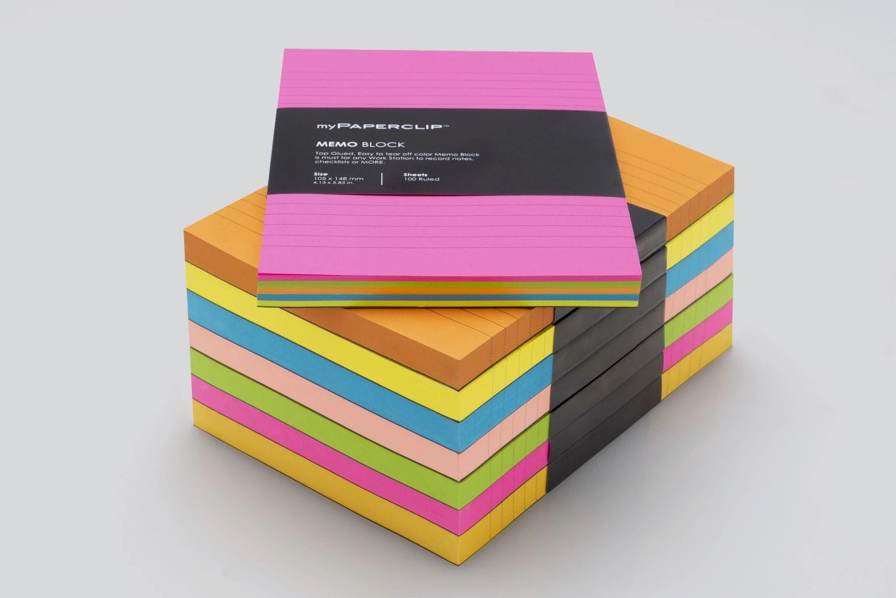 Memo Blocks Pattern Buy Colored Memo Blocks Online - Memo Pads – myPAPERCLIP India