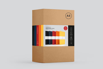 Pack of 5 - Executive Series A5 Notebooks